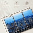 thumbnail image 6 of Elephant Stock Ny Office Window View Wall Art - Horizontal Multi Panel Canvas - Living Room Wall Decor - City Multi Panel - Blue And Gray Decor - 65" x 42", 6 of 8