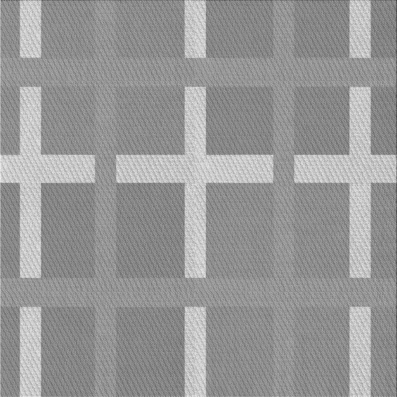 Ahgly Company Machine Washable Indoor Square Transitional Gray Cloud Gray Area Rugs, 5' Square