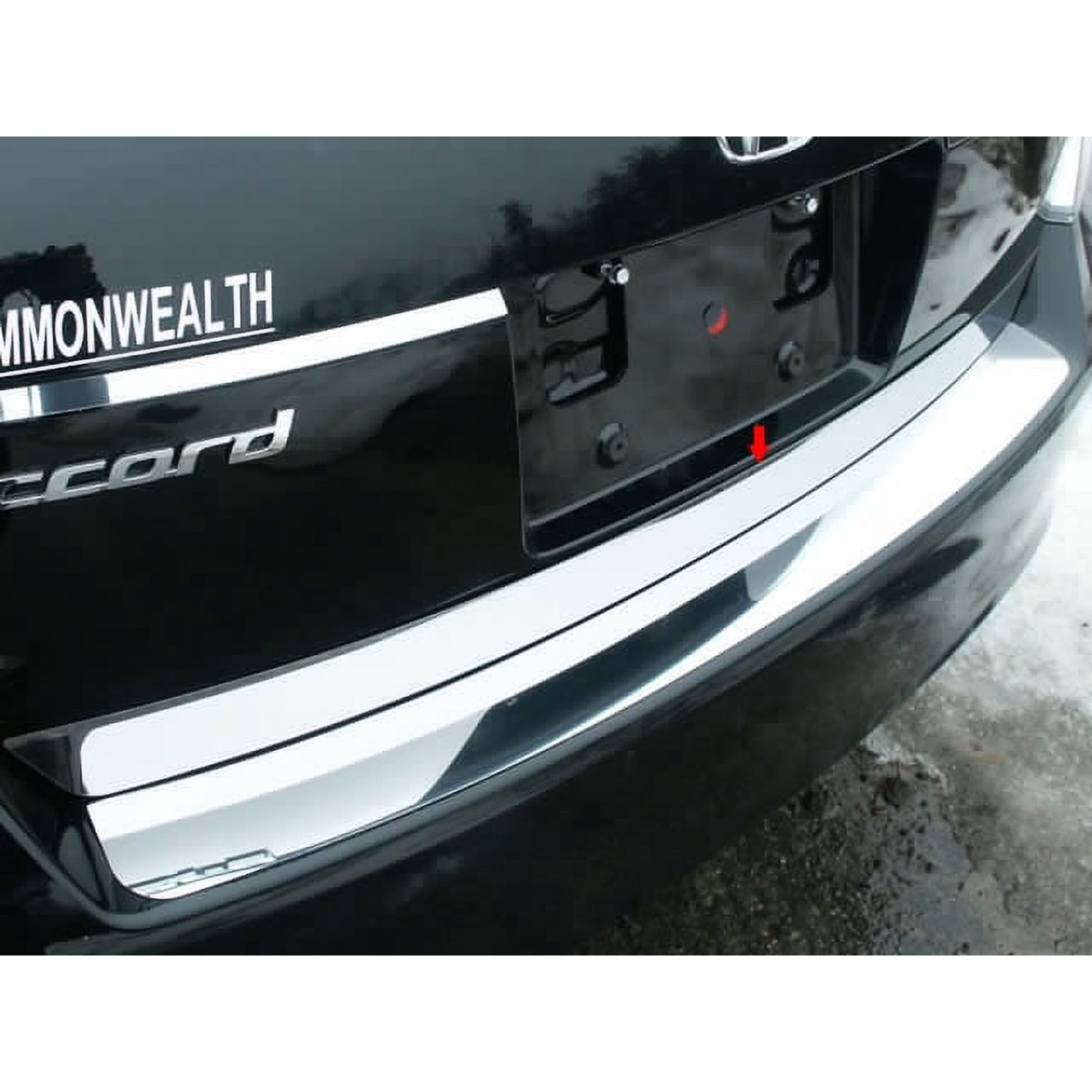 Stainless Steel Rear Deck Accent 1Pc Fits 2008-2012 Honda Accord RD28281 QAA