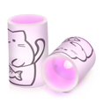 thumbnail image 7 of Yayeee Flameless Candles with Remote Flickering Battery Operated Multi Color Changing, White Chubby Cat, 7 of 7