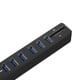 thumbnail image 5 of Sidaley USB Hub 2,0 Multi USB 2,0 Hub USB Splitter alta velocidad 6 puertos Hub TF lector de tarjetas todo en extensión de computadora Hub Type6 NO6, 5 of 6