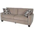 thumbnail image 2 of Kingfisher Lane Contemporary Fabric Upholstered Sofa in Flagstone Beige, 2 of 3