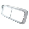 thumbnail image 2 of United Pacific 40983B Headlight Bezel   Chrome, Plastic, Rectangular, Dual, 2 of 4