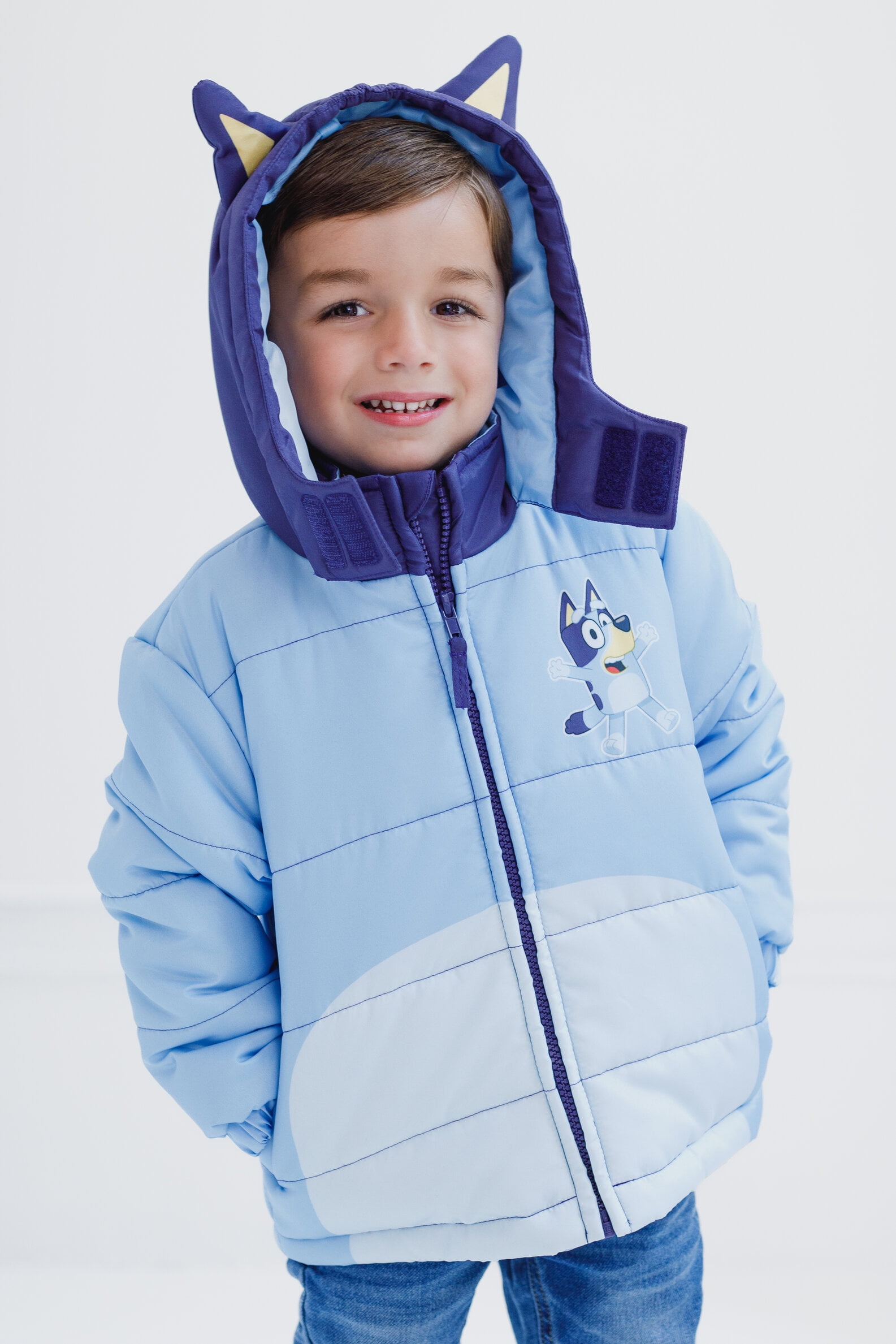 BlueY - Brandclub - Bluey Zip Up Cosplay Winter Coat Puffer Jacket 