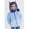 thumbnail image 3 of Bluey Zip Up Cosplay Winter Coat Puffer Jacket Toddler to Big Kid, 3 of 5
