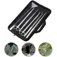 thumbnail image 1 of Stainless Steel Aquarium Tool Kit 6 in 1 Tweezers Scissors Spatula Aquascaping Set for Aquarium Fish, 1 of 5