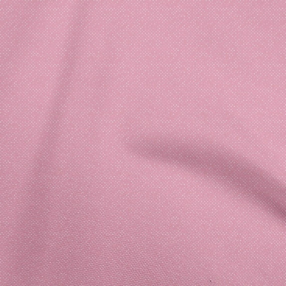 oneOone Cotton Silk Light Pink Fabric Dot Diy Clothing Quilting Fabric Print Fabric By Yard 42 Inch Wide