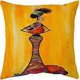 thumbnail image 4 of Pieces Cushion Cover 45 X 45 Cm Ethnic African Women Pillowcase African Culture Cushion Cover For Sofa Home Shop Bar Decoration, 4 of 4