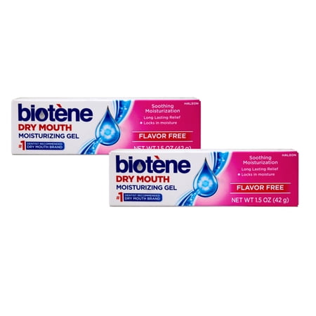Biotene OralBalance Moisturizing Gel Flavor-Free (Pack of 2)