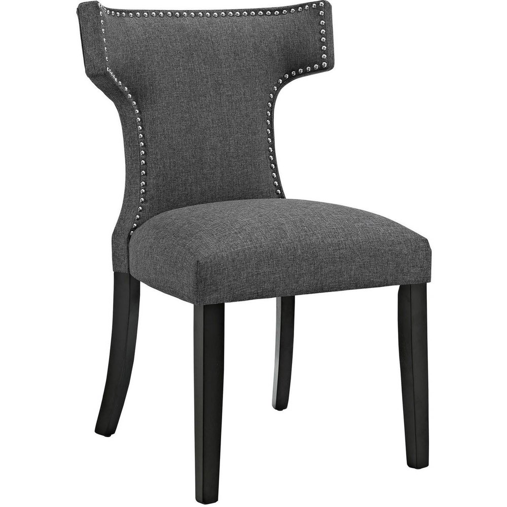 Modway Curve Upholstered Dining Side Chair, Multiple Colors Walmart