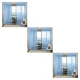 thumbnail image 1 of Advancent Home Window Curtain Replacement Bedroom Flocking Decoration Accessory Privacy Protection Soft Drape Breathable Full Type1 NO1, 1 of 6
