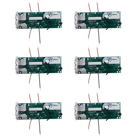 

6X - Battery Charging Protection Circuit Board PCB for 20V P108 RB18L40 Power Tools Battery