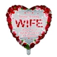 thumbnail image 1 of Sensations - Globo Diseño Corazón Wife de Aluminio Navidad (Rojo, Gris), 1 of 2