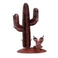 thumbnail image 2 of D-Art Collection Tin Metal and Iron Small Cactus Candle Holder in Brown, 2 of 2