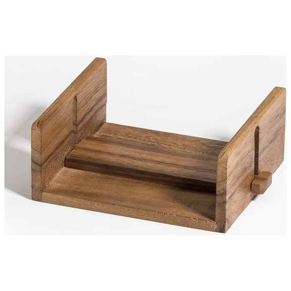 Kalmar Home Solid Acacia Wood Napkin Holders for cocktail size napkin holders