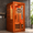1 Person with Beauty Lamp, variant on Seizeen Dry Sauna for Home, 1120W Far Infrared Saunabox with 7-Color Light, 1-Person Indoor Sauna Room w/ Red Light, Bluetooth Audio, LED Reading Light, 77-140℉, Multi-function Setting