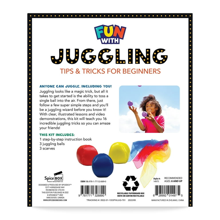 SpiceBox Fun With Juggling Kit: Master the Art of Juggling