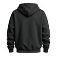 thumbnail image 4 of Yutgune Men's Basic Pullover Hoodie, Plain Solid Long Sleeve Hooded Sweatshirt for Casual Everyday Wear, 4 of 7