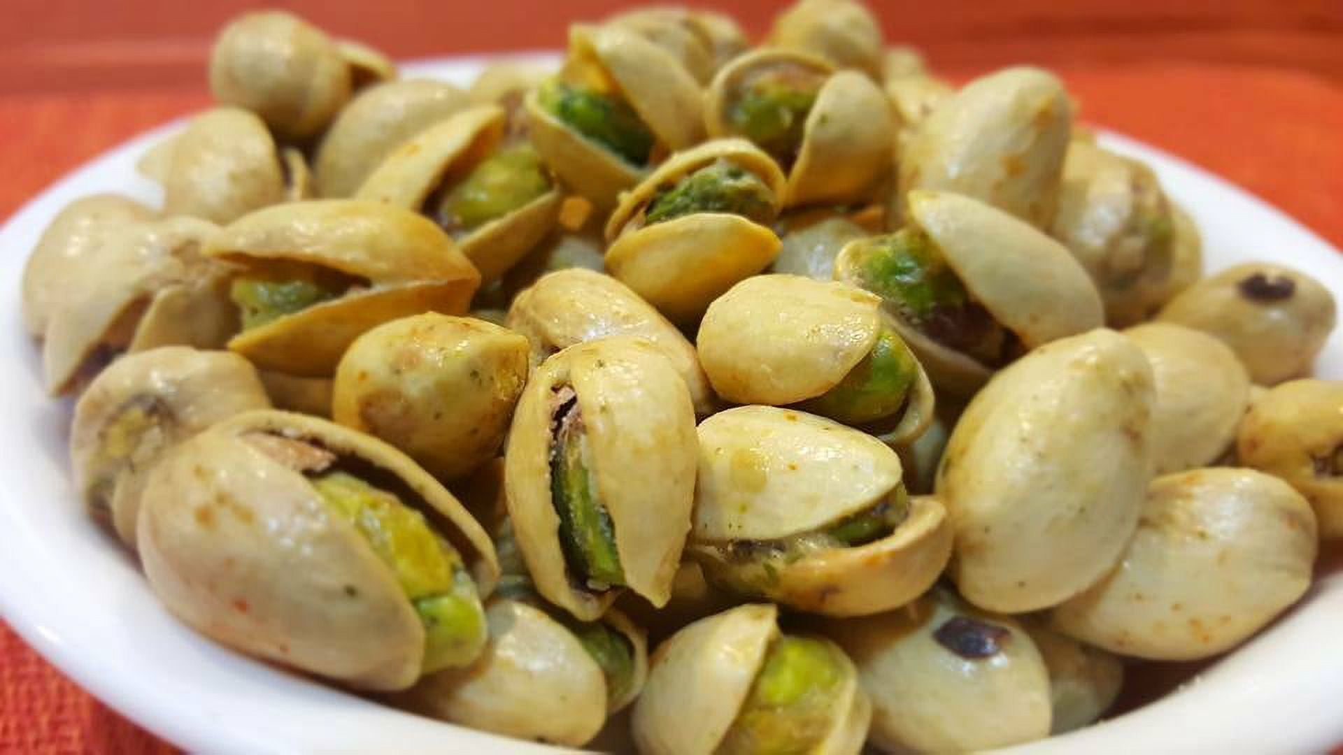 Flavored Gourmet Parmesan Garlic Pistachios- 2LB