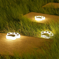 thumbnail image 2 of Luces solares para césped de exterior con luz blanca, nuevo estilo, luces solares para patio, jardín, luces solares para montar en el suelo, luces solares con forma de oso, 2 of 8