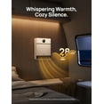 thumbnail image 6 of DREO Smart Wall Heater, IP24 Electric PTC Space for Indoor Use, 30 Oscillation, Adjustable Thermostat, Remote Control, Works with Alexa, 24H Timer, Easy-Mounted for Bedroom, Office, 6 of 7