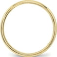 thumbnail image 2 of 10K Yellow Gold 10Ky 4mm Ltw Milgrain Half Round Band Size 4 Made In United States 1ml040-4, 2 of 5