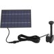 thumbnail image 1 of Pump & Fountain Kit,Solar Water Pump 4 Different Nozzles Solar Panel for Garden Pond Fountains Submersible Pump Watering Kit for Fish Tank Pond Pool 2, 1 of 5