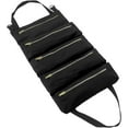 thumbnail image 3 of Rolling Tool Bag, Roll Up Tool Organizer Bag with 5 Zippered Pockets for Car Motorcycle Electricians, 3 of 5