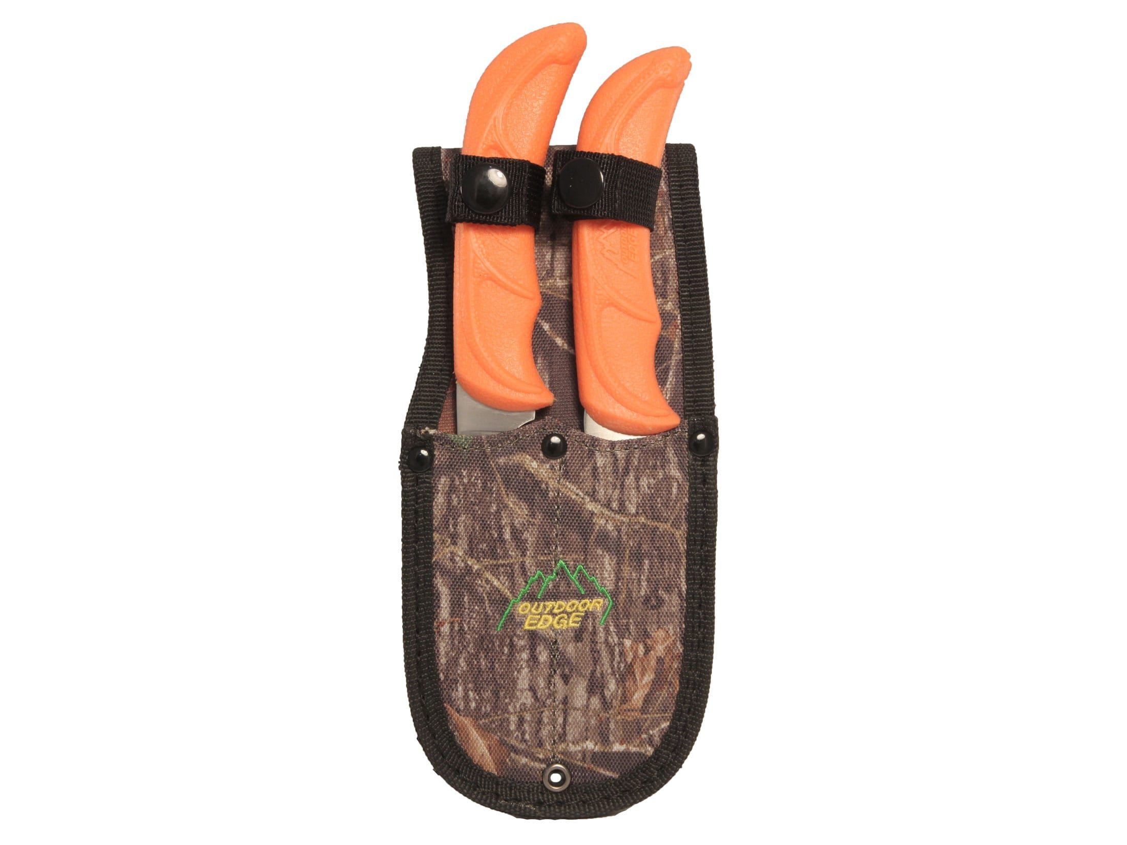 Outdoor Edge WildPair™ Caping and Gut Hook Knife Set with Sheath