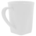 thumbnail image 2 of 10 Strawberry Street Whittier Squares Square Mug in White (Set of 4), 2 of 3