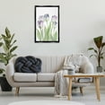 thumbnail image 3 of Stupell Industries Soft Garden Tulips Botanical & Floral Painting Black Floater Framed Art Print Wall Art, 21 x 31, 3 of 10