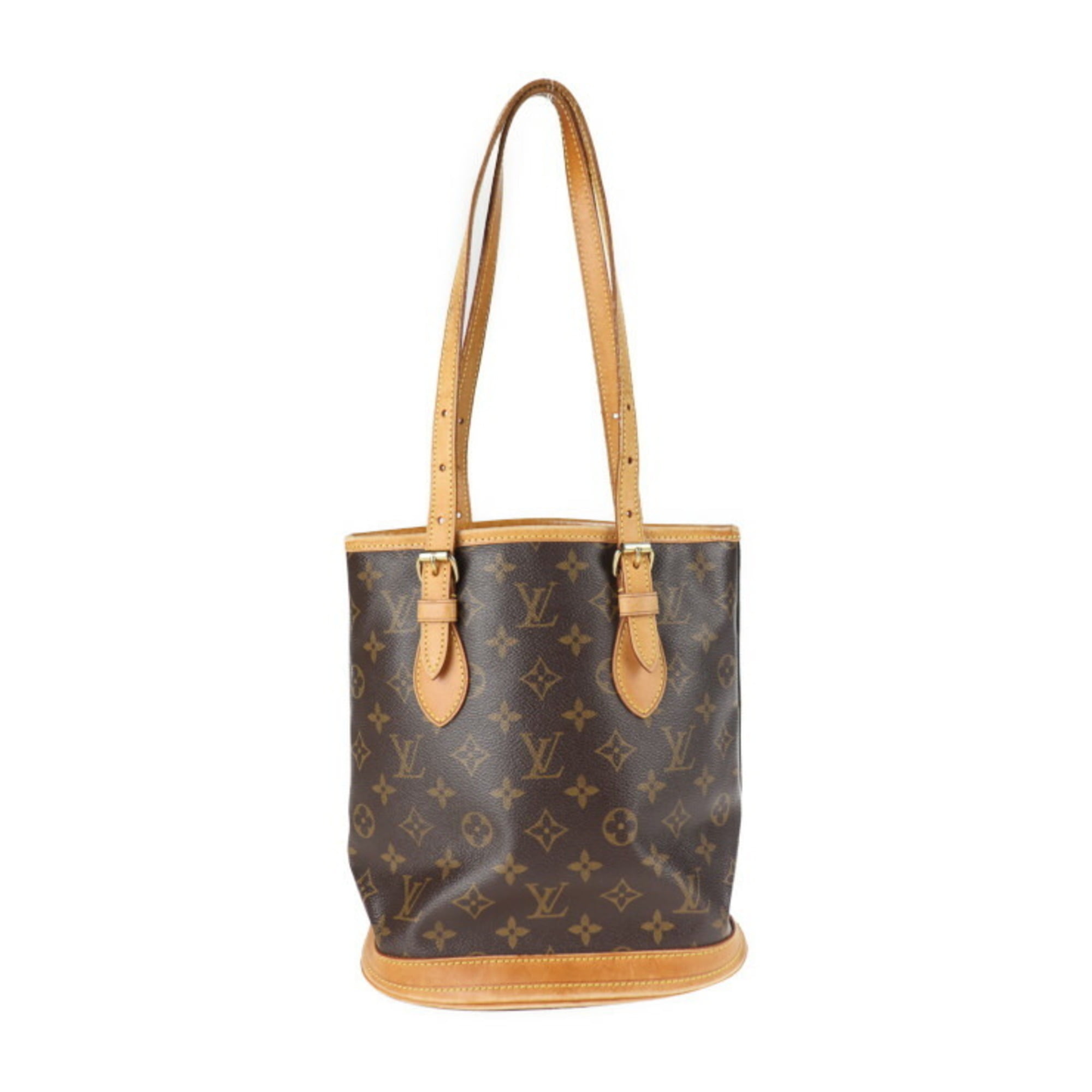 Authenticated Used LOUIS VUITTON Louis Vuitton Bucket PM Monogram Tote ...