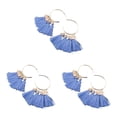 thumbnail image 2 of Pendientes de araña Minnieouse Estilo vintage bohemio Forma Tribal Borla Oreja Cuelga Adorno Aro Azul, 2 of 6