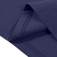 thumbnail image 4 of FRSASU Short Sleeve Polo Shirts for Men Casual Lapel Collar Pullover Tee Shirt Loose Fit Half Button Down T-Shirts Navy, 4 of 9