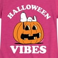 thumbnail image 3 of Peanuts - Halloween Vibes - Toddler And Youth Girls Short Sleeve Graphic T-Shirt, 3 of 6