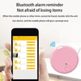 thumbnail image 3 of qucoqpe GPS Smart Tracker, Portable Waterproof Bluetooth Tracker, Round Item Locator, Key Finder, Wireless Anti-Lost Sensor Device for Bags, Keys, Wallet,Pets,Luggage, 3 of 5
