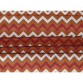 thumbnail image 4 of oneOone Velvet Rust Brown Fabric Stripes Dress Material Fabric Print Fabric By The Yard 58 Inch Wide-V29, 4 of 5