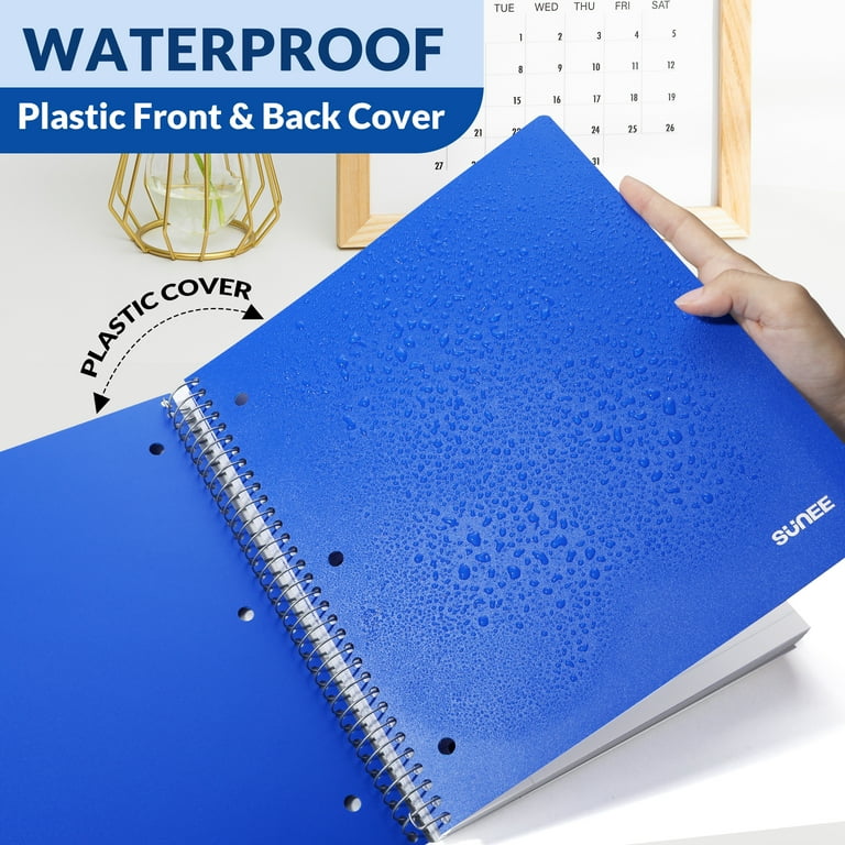 5-Subject Spiral Notebook, College Ruled, 400 Pages photo 5