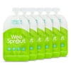 WeeSprout Double Zipper Reusable Food Pouches for Babies & Toddlers, Green, 5 fl oz