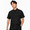 Black, variant on Men's Short Sleeve Clinton Chef Coat, Black, Size M