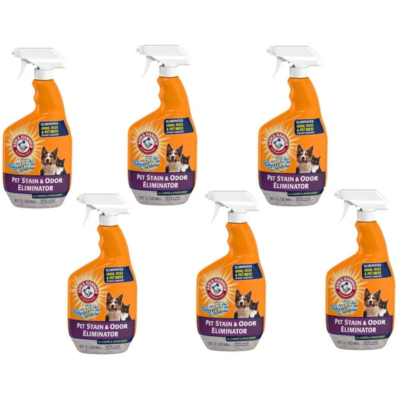 6 Pack - ARM & HAMMER Pet Home Care Pet Stain Odor Eliminator 32oz