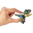 thumbnail image 3 of Mattel Jurassic World Snap Squad Velociraptor Blue Action Figure, 3 of 4