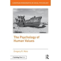European Monographs in Social Psychology The Psychology of Human Values, (Paperback)
