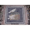 thumbnail image 2 of Kaveney, Wendy 14x11 White Modern Wood Framed Museum Art Print Titled - Italy, Pompeii Bird mosaic in House of the Faun, 2 of 4