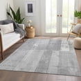 thumbnail image 6 of Addison Rugs Chantille Indoor/Outdoor Transitional Geometric Gray Machine Washable Rectangle Rug, 10' x 14', 6 of 8