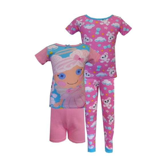 Lalaloopsy Girls Lalaloopsy Cloud E. Sky & Puffy Poodle 4 Piece PJ Set (4)