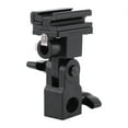 thumbnail image 1 of Flash Bracket,Black Hot Shoe Flash Flash Umbrella Holder Light Stand Bracket Exceptional Value, 1 of 9