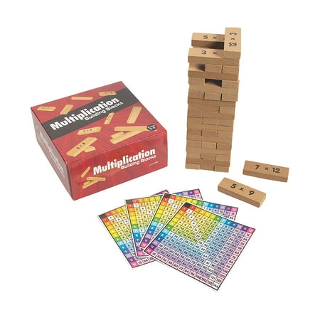 Multiplication Building Blocks - Educational - 1 Piece