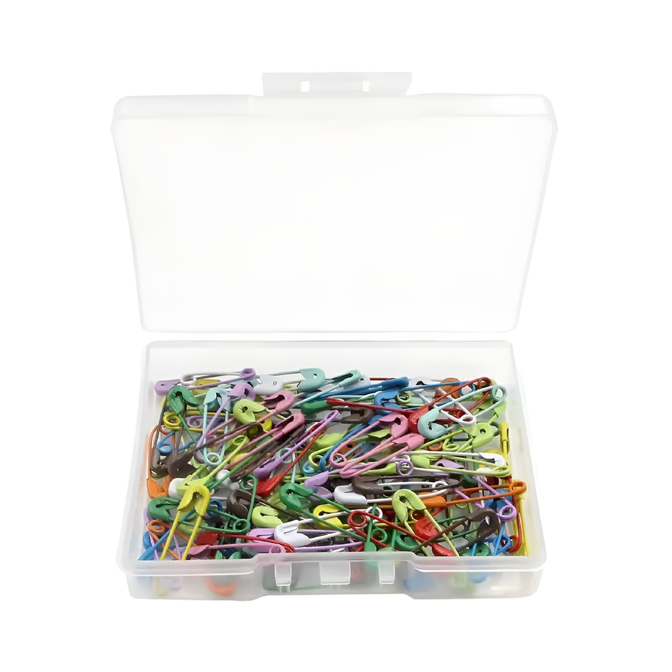 TUWAFE 2026 New 19Mm 600Pcs Premium Safety Pins,Colored Safety Pins Bulk Sewing Pins for Diy Craft Making and Clothing,Knitting Stitch Marker,Colorful Safety Pins for Clothes