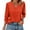 VermilionA#0128C&02, variant on Garbnen Puff Sleeves Tops for Women V Neck Womens 3/4 Sleeve Tops Pleated Fashion Summer Three Quarter Sleeve Woman Tunic Tops